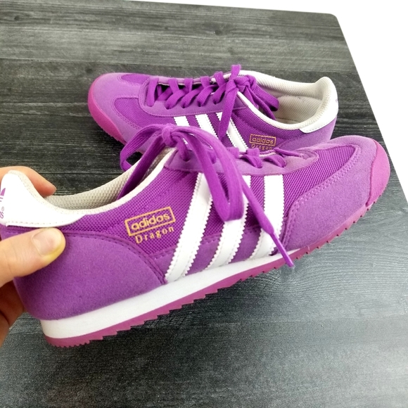 dragon adidas purper